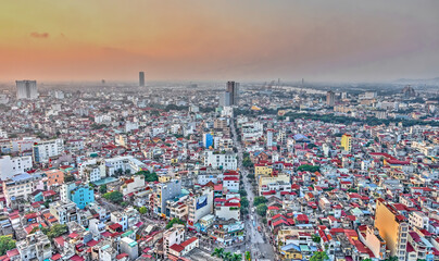 Wall Mural - Haiphong Skyline, Vietnam