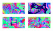 © niko180180 - Bright smooth mesh blurred futuristic pattern.
