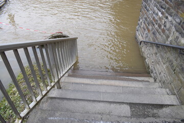 Sticker - Moselhochwasser in Cochem