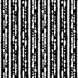 © MSK Design - Full Seamless Distressed Texture Pattern. Monochrome Abstract Lines Vector. Black and White Dress Fabric Print. Design for Textile and Home Decoration.