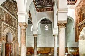 Sticker - Architectural details of the Saadian Tombs in Marrakech