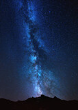 Fototapeta Kosmos - starry night sky