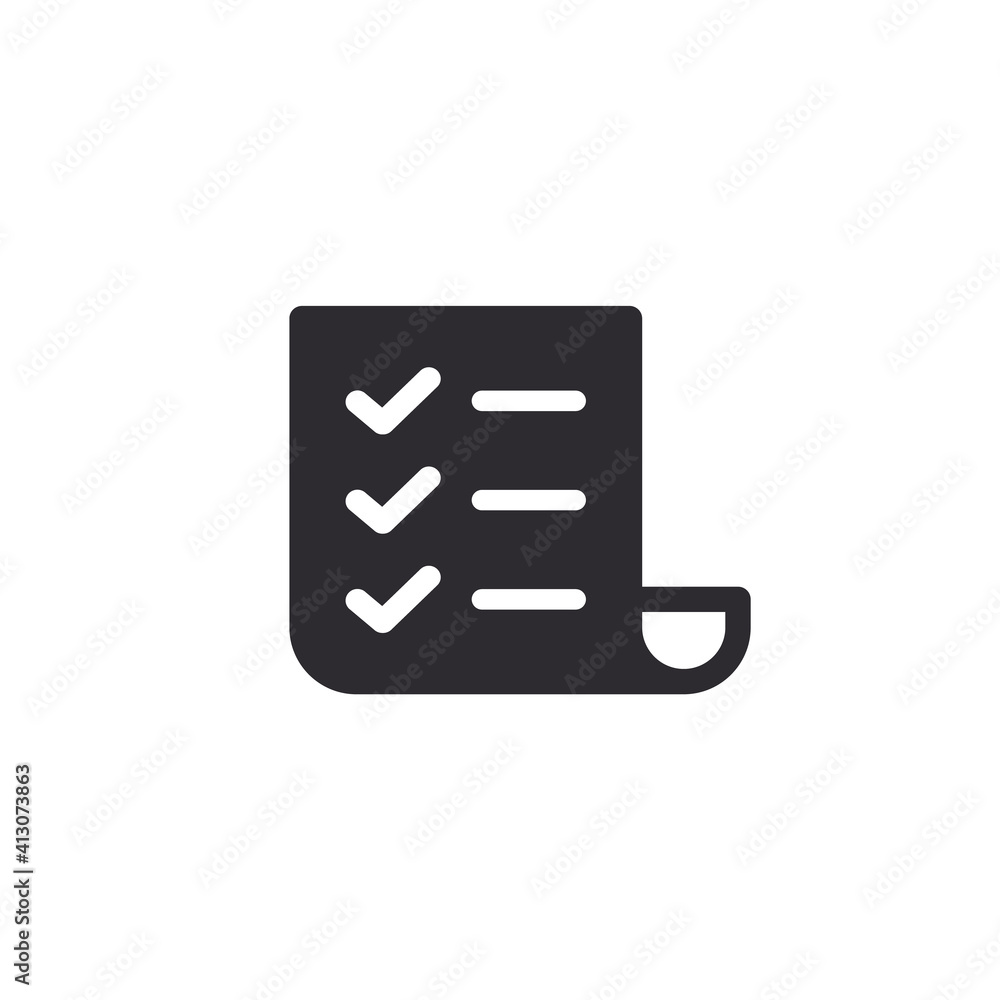Tasks. Vector icon. Clipboard - vector icon. Clipboard icon. Task done ...