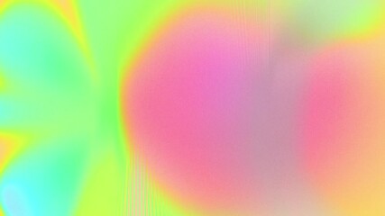 gradient sphere with intense neon fluorescent color