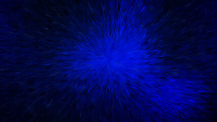 Wall Mural - Cool Blue Radial Explosion Background Texture
