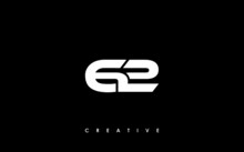 62 Letter Initial Logo Design Template Vector Illustration