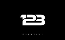 123 Letter Initial Logo Design Template Vector Illustration