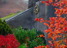 Autumn Colours,  Grasmere Church, The Lake District