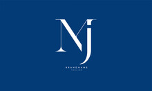 Alphabet Letters Initials Monogram Logo MJ, JM, M And J