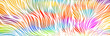 Graphic multicolored horizontal background from the lines. Vector illustration