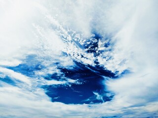 sky and clouds