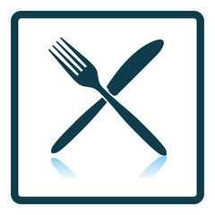 Poster - Fork And Knife Icon