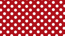 Red Polka Dots Pattern