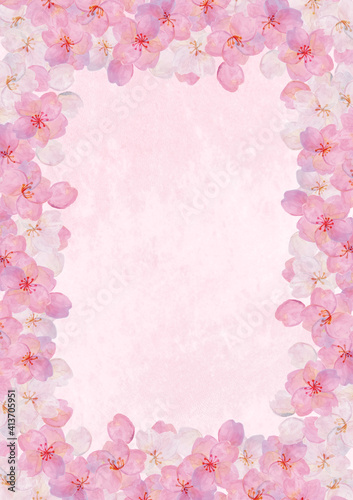 レトロな水彩 桜の背景素材 ソメイヨシノ 花見 和風 和柄 昭和レトロ 入学 卒業 Wall Mural Ayumi Taka レトロな水彩 桜の背景素材 ソメイヨシノ 花見 和風 和柄 昭和レトロ 入学 卒業 Wall Mural Ayumi Taka