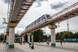 Monorail in Moscow 