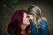 © Cavan Images - Playful mother and daughter rubbing noses