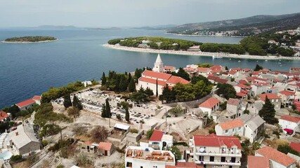 Wall Mural - Dubrovnik Aerial and Primosten