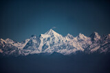 Fototapeta  - Himalayas, is a mountain range in South and East Asia separating the plains of the Indian subcontinent from the Tibetan Plateau. The range has many of Earth's highest peaks,including the Mount Everest
