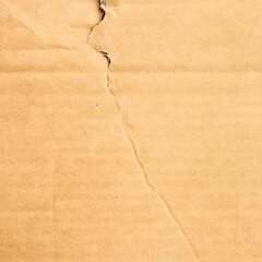 Brown paper box or Corrugated cardboard sheet texture 