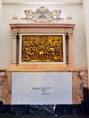 Wall Mural - interior of the Sanctuary of Fátima, located in Cova da Iria in Portugal on the site of the apparitions of Mary, mother of Jesus, to three young shepherds in 1917