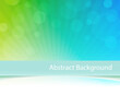 Spring and summer design template..Abstract blur background with bokeh.