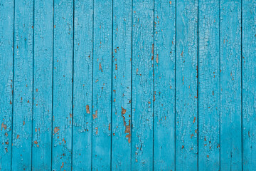 Texture boards painted with blue paint