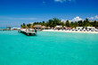 view of caribbean beach playa norte  - isla mujeres, cancun, mexico
