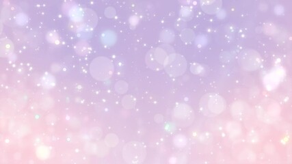 Glittering pink and purple background material. Supports 4K image quality loop playback.