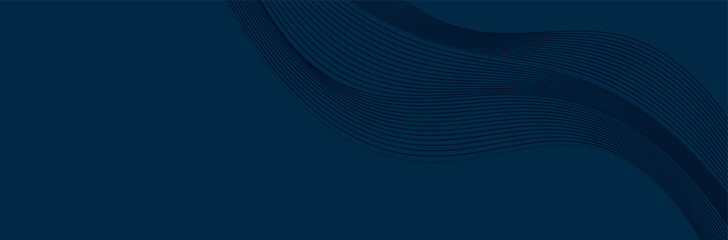 Wall Mural - Abstract blue background with lines