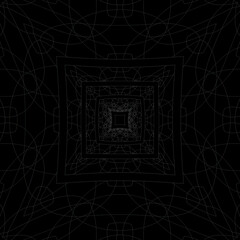 Wall Mural - abstract geometric line pattern