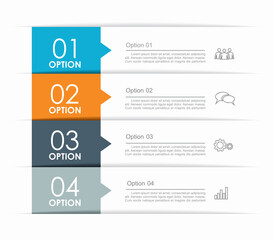 Infographic design template with place for your data. Vector illustration.