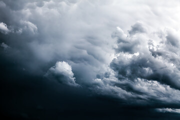 Wall Mural - storm clouds background