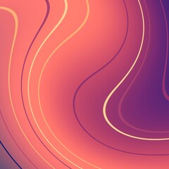 Wall Mural - Geometry abstract background with stripes. Curved lines.