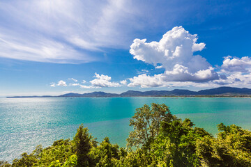 Wall Mural - Phuket Thailand beach sea and sunlight.