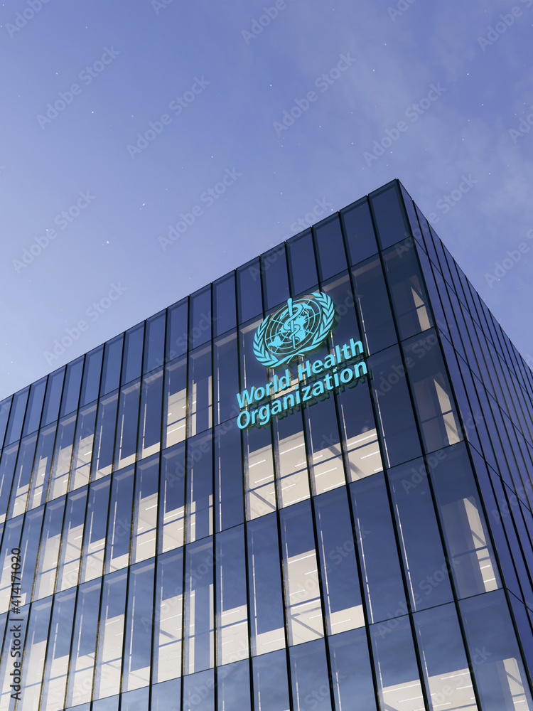 June 15, 2020, Editorial Use Only, 3D CGI. World Health Organization ...