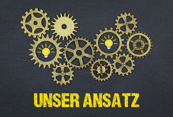 Wall Mural - Unser Ansatz 