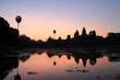 Sunrise at Angkor Wat temple, Cambodia 