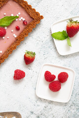 Wall Mural - Raspberry Tart