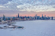 Chicago Cityscape in Winter