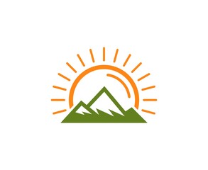 Sticker - Mountain logo
