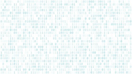 Numeric binary grid chart background motion graphics seamless loop