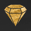 © Rawpixel.com - Sparkly gold diamond vector icon