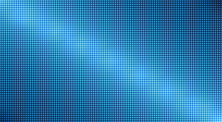 Wall Mural - tv texture. digital display. led videowall. blue pixel screen. electronic diode effect. lcd monitor 