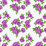 Fototapeta  - seamless floral pattern design