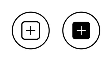 set of icons to add images in applications and social media