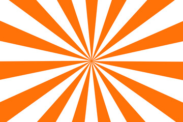 Wall Mural - sunburst background. yellow and white sunbeam. wallpaper with orange sun burst. backdrop for circus.