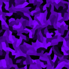 Canvas Print - abstract monochrome twilight purple background. vector polygonal design