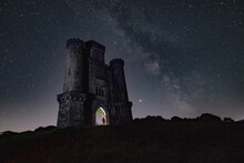 Ruined Castle Silhouette Free Stock Photo - Public Domain Pictures