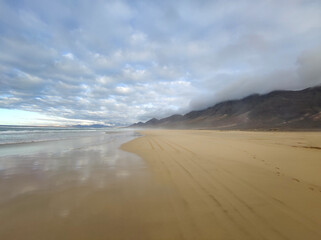 Cofete beach, Fuerteventura, Spain