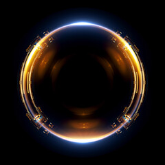 vivid abstract background. beautiful design of rotation frame. .mystical portal. bright sphere lens.
